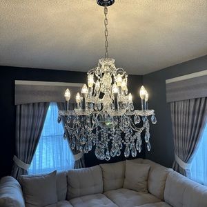 Chandelier, light